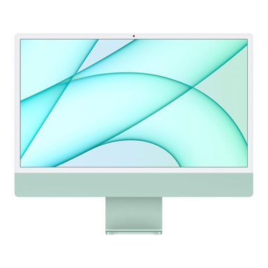 APPLE AiO računalo iMac 24 / Apple M1, 24", 4480 x 2520, 8 GB RAM, 256 GB SSD, macOS, zelena (obnovljen)